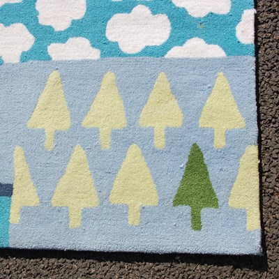 Lot 158 - A Designers Guild kids 'Going Places' rug,...