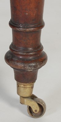 Lot 53 - A 19th century mahogany elbow chair, the...