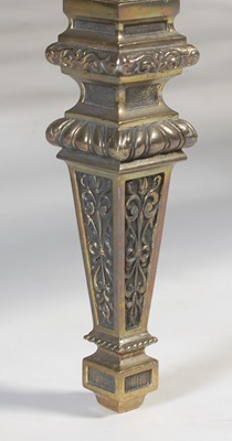 Lot 80 - An early 20th century Art Deco style brass...