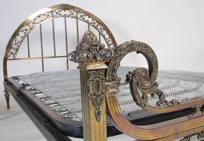 Lot 80 - An early 20th century Art Deco style brass...