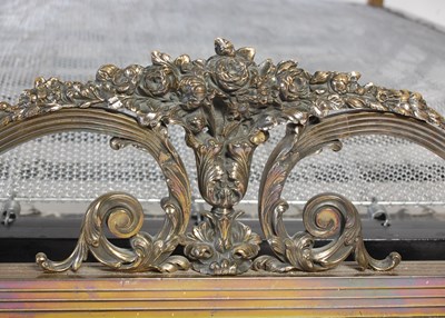Lot 80 - An early 20th century Art Deco style brass...