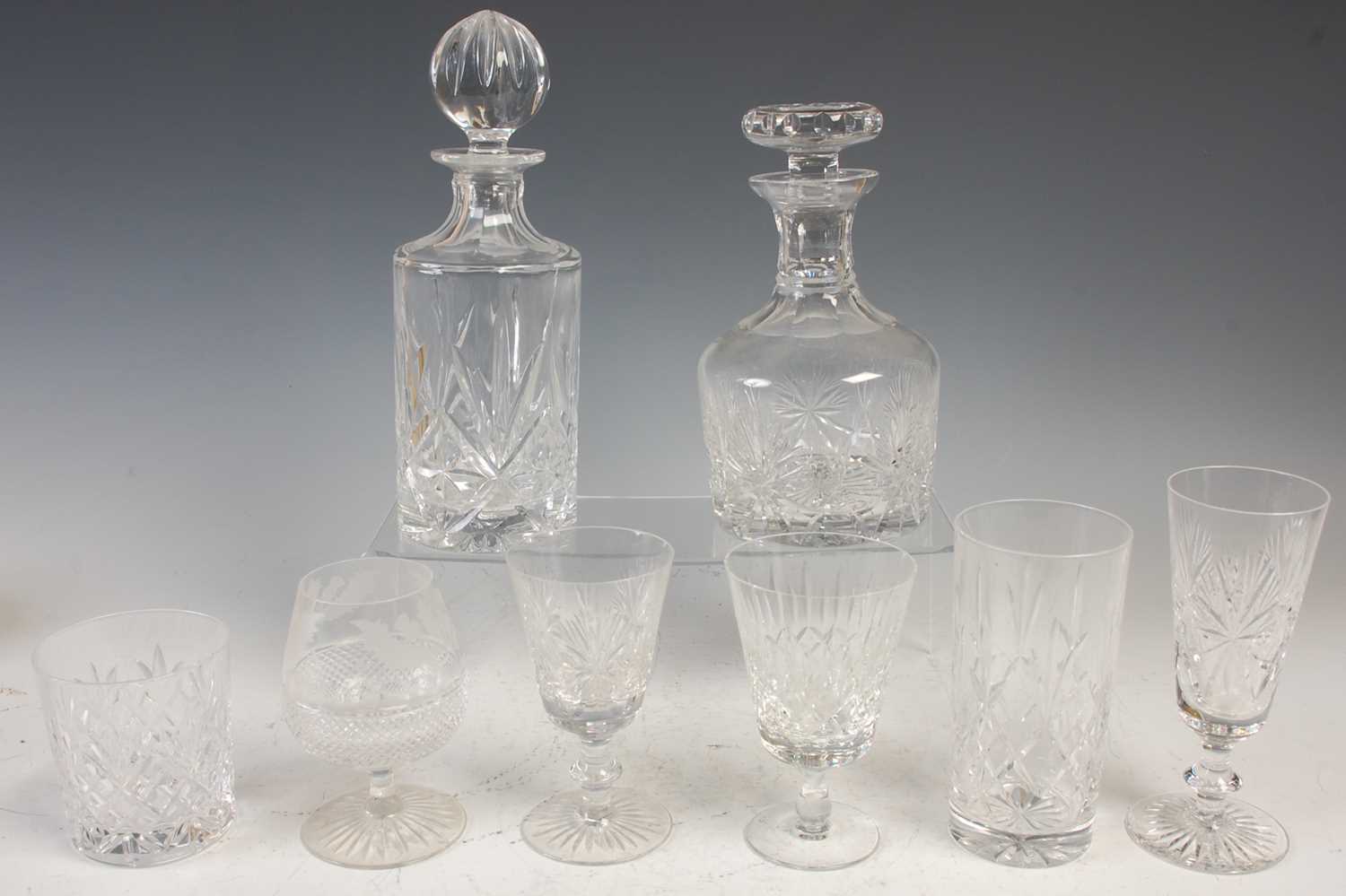 Lot 717 - A collection of mainly Edinburgh Crystal...