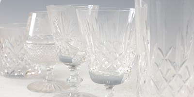 Lot 717 - A collection of mainly Edinburgh Crystal...