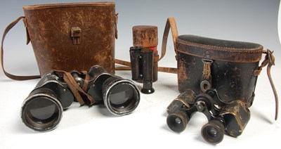 Lot 245 - A pair of WWII German Officer's 7x50...