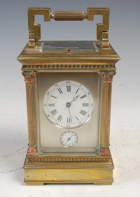 Lot 293 - A late 19th/ early 20th century brass...