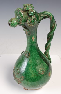 Lot 858 - A 19th century Ottoman Turkish Canakkala green...