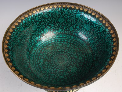 Lot 860 - A 19th century Indian enamel on copper...