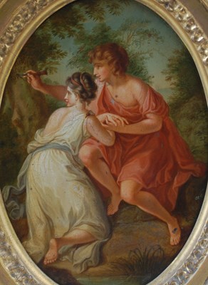 Lot 437 - Manner of Angelica Kaufmann (19th century) 
A...
