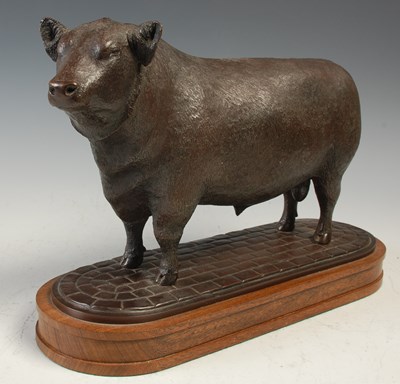 Lot 199 - William A. Hepworth, a bronze model of an...