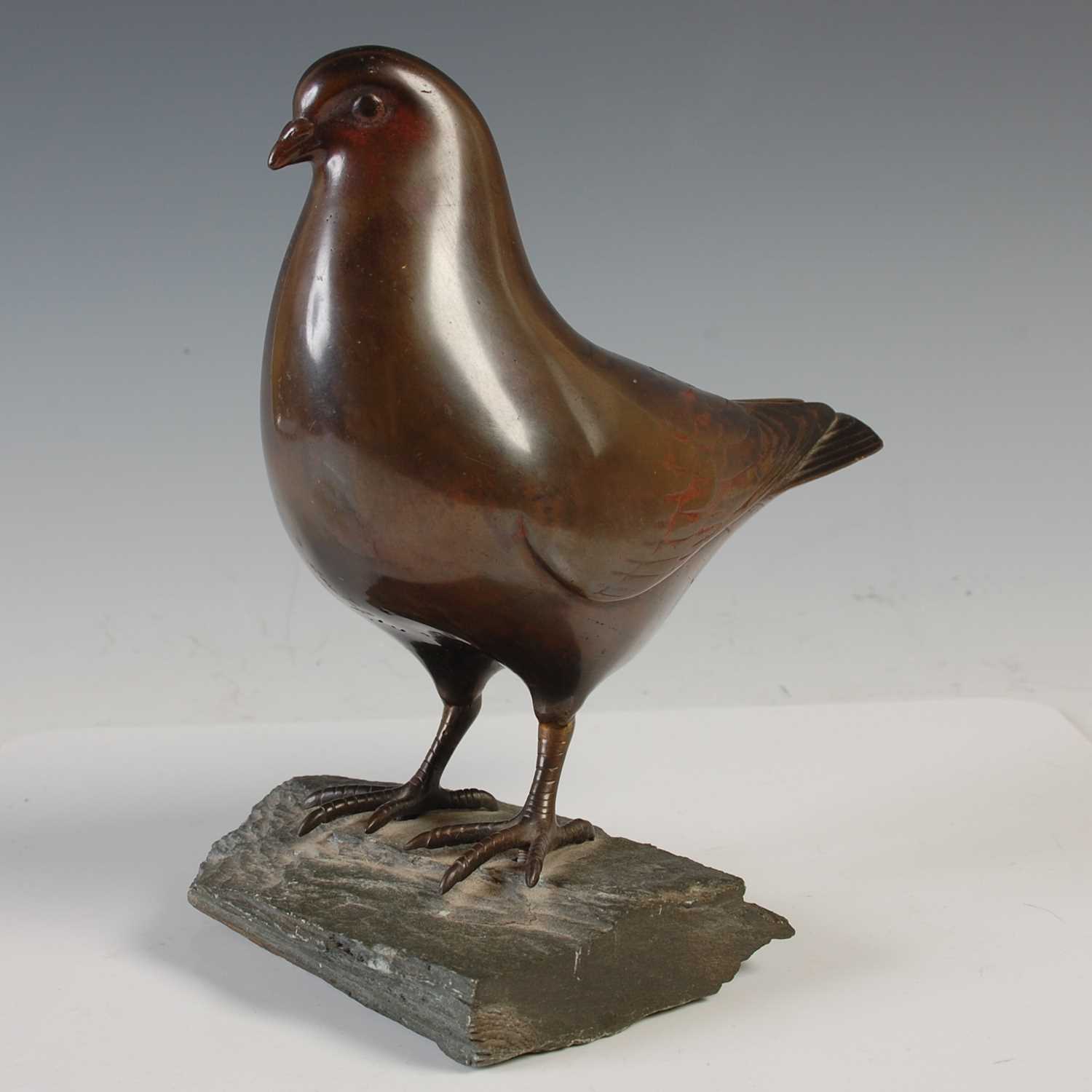 Lot 204 - William A. Hepworth, a bronze model of Modena...