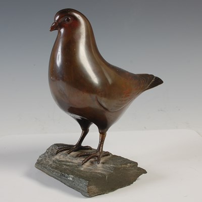Lot 204 - William A. Hepworth, a bronze model of Modena...