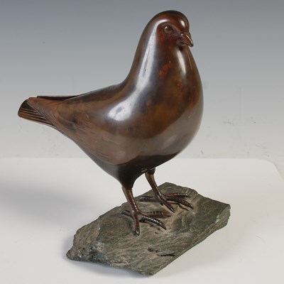 Lot 204 - William A. Hepworth, a bronze model of Modena...