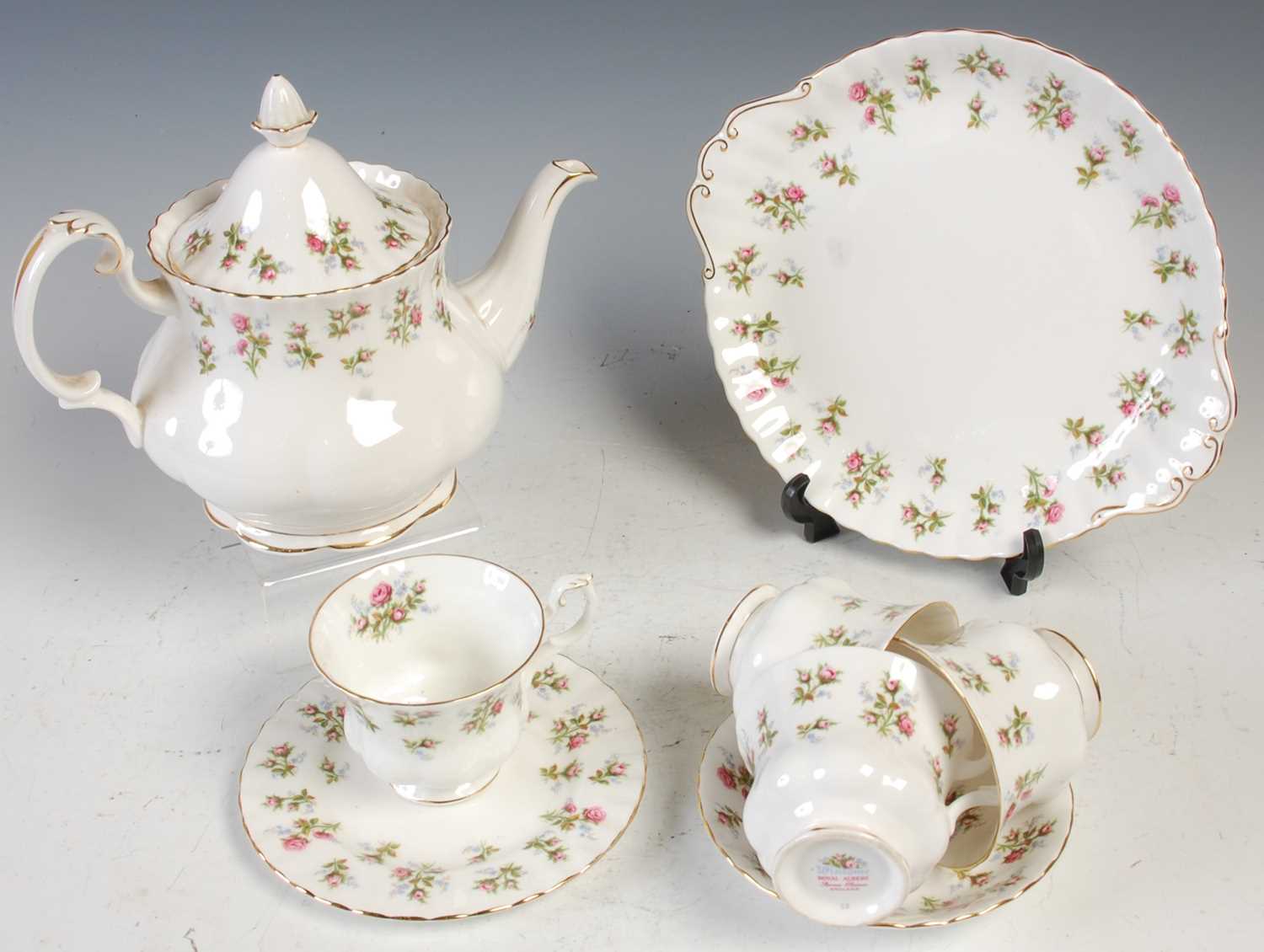 Lot 767 - A Royal Albert Winsome pattern part tea set.
