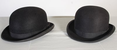 Lot 188 - Two vintage bowler hats, one by Battersby of...