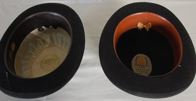 Lot 188 - Two vintage bowler hats, one by Battersby of...
