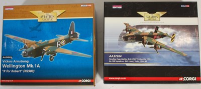 Lot 301 - Two boxed Corgi Aviation Archive models,...