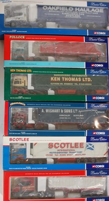 Lot 304 - A box of twelve Corgi boxed model trucks, to...
