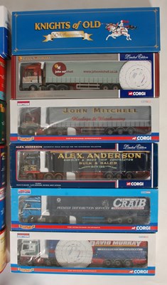 Lot 304 - A box of twelve Corgi boxed model trucks, to...
