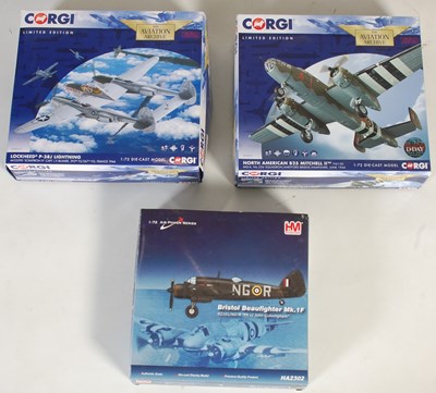 Lot 299 - Two boxed Corgi Limited Edition Aviation...