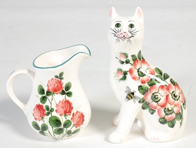 Lot 768 - A Griselda Hill Wemyss cat, decorated with dog...