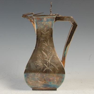 Lot 508 - An unusual late 19th century silver-plated...