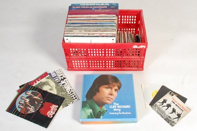 Lot 242 - A collection of assorted vintage vinyl, to...