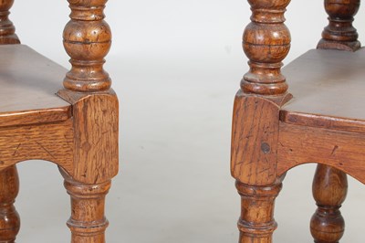 Lot 89 - A pair of oak rectangular shaped occasional...