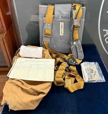Lot 756 - Irvin BK MK 48 parachute (canopy time expired),...