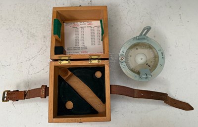 Lot 473 - A cased S.I.R.S Navigation LTD Compass, in...