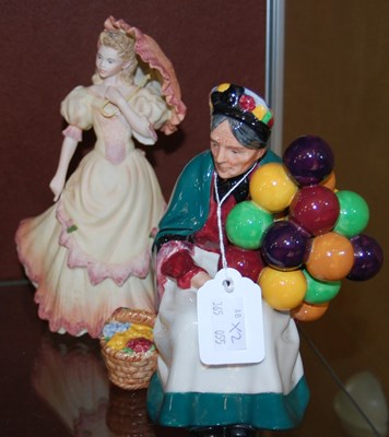 Lot 8 - A Royal Doulton figure, 'The Old Balloon...
