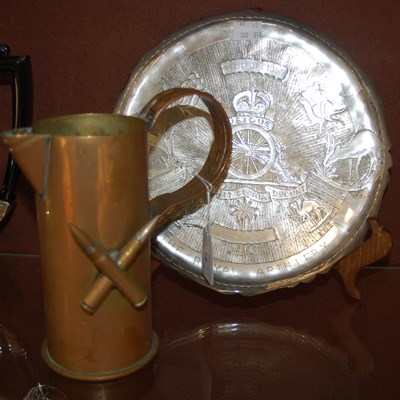 Lot 13 - Great War and World War II Interest - a Trench...
