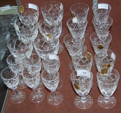 Lot 15 - A part suite Webb Corbett Prince Charles...