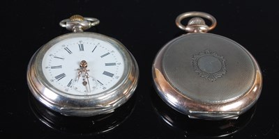Lot 45 - A Continental white and yellow metal...