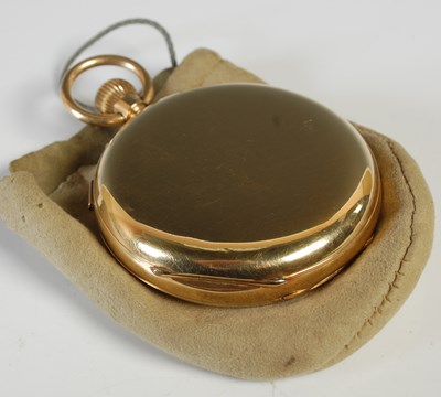 Lot 47 - An 18ct gold hunter-cased pocketwatch, Robert...
