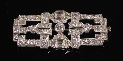 Lot 62 - An early 20th century Art Deco style white...
