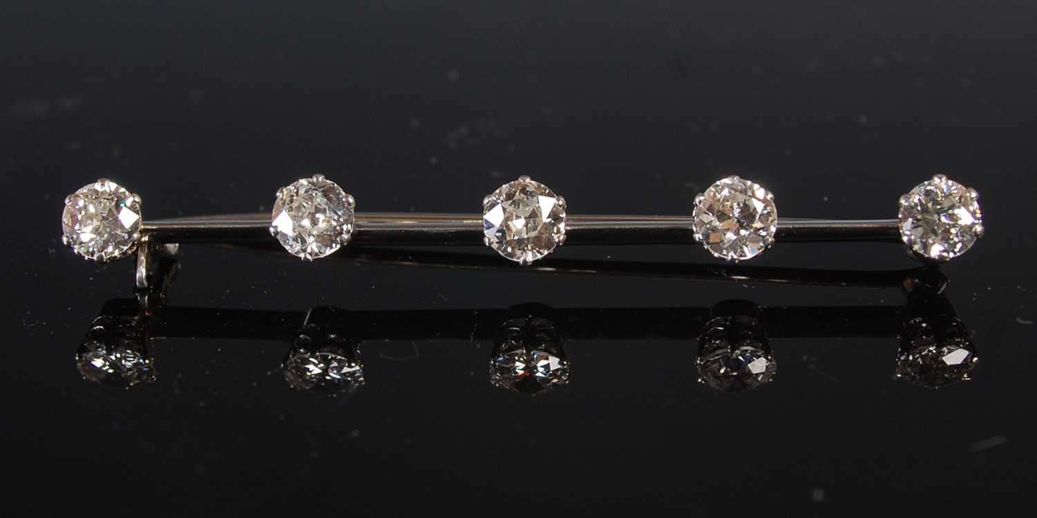 Lot 92 - An early 20th century white metal and five...