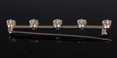 Lot 92 - An early 20th century white metal and five...
