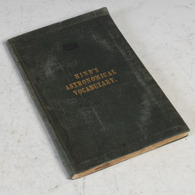 Lot 124 - One volume, An Astronomical Vocabulary, by J....