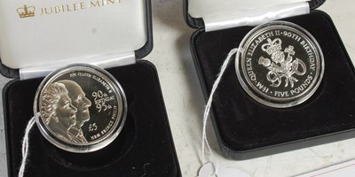 Lot 139 - Jubilee Mint, a Queen and Prince Philip Solid...
