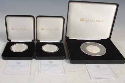 Lot 144 - Jubilee Mint, a cased Queen Elizabeth II...