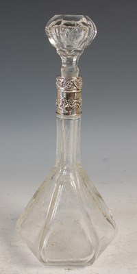 Lot 153 - An early 20th century white metal mounted...