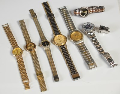 Lot 286 - A collection of seven assorted Rolex facsimile...