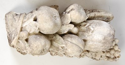 Lot 144 - Three fragments of antique white marble,...
