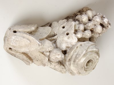 Lot 144 - Three fragments of antique white marble,...