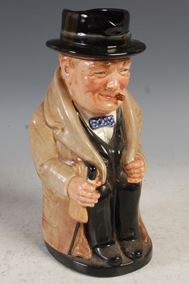 Lot 314 - A Royal Doulton character jug, Winston...