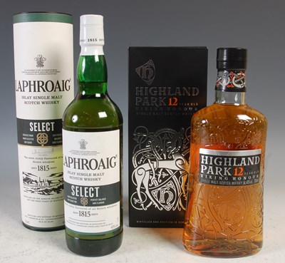 Lot 404 - Two boxed bottles of whisky to include...