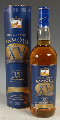 Lot 408 - A boxed bottle of The Famous Grouse, Bill...