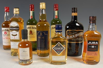 Lot 414 - A collection of assorted whiskies to include...