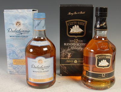 Lot 418 - Two boxed bottles of whisky to include...