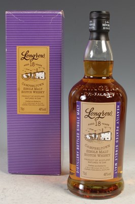 Lot 429 - A boxed bottle of Longrow Campbelltown single...